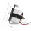 1 unidade de medidor de temperatura de óleo automotivo preto de 52 mm (2 polegadas) 12 V com ponteiro LED branco e sensor. 5