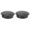10pcs 50mm Black Round Plastic Cable Grommets compatible with Computer Desks 4