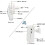 Wireless Passage Alarm System, Shop Bell with Motion Detector 2