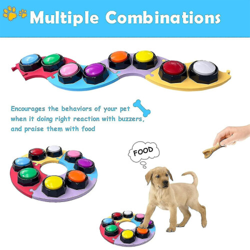 Recordable Speaking Button Pet Training Communication Toy 2
