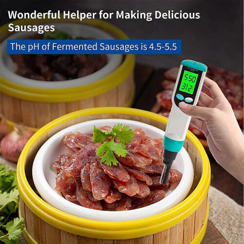 Digital Food PH Meter, With ATC & Temperature Measurement Function 1