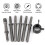7pcs High Performance Pneumatic Rivet Hammer Set compatible with Smooth Work 4