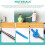 4pcs Telescopic Double Pen Teacher Pointer, Retractable Hand Pointer compatible with Press 4