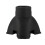 1 pcs Self-Standing Non-Slip Rubber Walking Aid Tripod Stick Tip 2