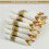 25pcs Pre-wrapped Gold-plastic Dinnerware Set, includes Forks, Knives, Spoons 3