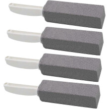 Pumice Cleaning Stone Hard Water Ring Remover with Toilet Bowl with Handle, for Bathtub