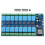16-channel relay module, DC5-12V power supply, ESP32 development board, ESP32-WROOM secondary development 2