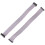 2pcs 2.54mm Bridge 20 Pin F/F IDC Ribbon Cable Connectors 3