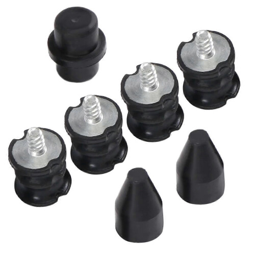 7-piece Rubber Front Handle Insulator Buffer Shock Absorber Element Set compatible with Husqvarna 136 137 141 2