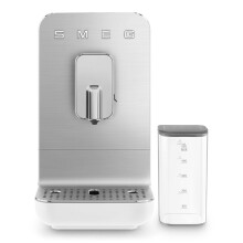 SMEG Bean to Cup Coffee Machine with an Integrated Milk System, 1.4L, 1350W, Matte Black BCC13BLMUK