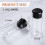 50pcs Plastic Spice Jars with Shaker Lids, Spice Containers 2