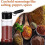 50pcs Plastic Spice Jars with Shaker Lids, Spice Containers 4