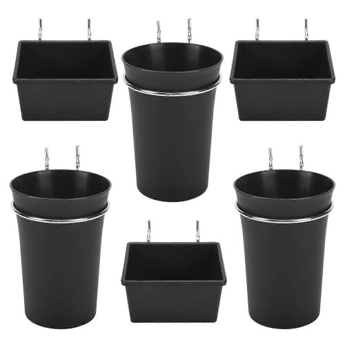 Pegboard Container Sets Pegboard Cups with Hooks Pegboard Hook Assortment compatible with Pegboard Cup Holes 2