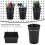 Pegboard Container Sets Pegboard Cups with Hooks Pegboard Hook Assortment compatible with Pegboard Cup Holes 4