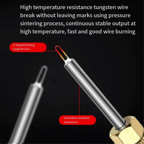 4pcs 510 Interface Soldering Tips compatible with USB Rechargeable Temperature Control Burnt Threads 2