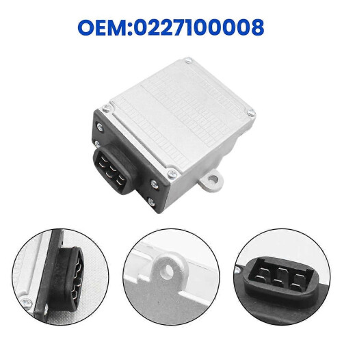 6 Pins Car Ignition Control Module, Part 0227100008, compatible with BMW E28 E12 E23 928 1977-1984 1
