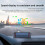 Car HUD GPS Head Up Display Windshield Projector MPH KMH Speedometer Compass Overspeed Alarm 2
