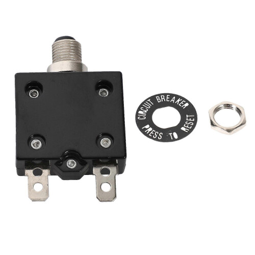 Disjuntor térmico de 30 A, 125/250 VCA, 50 VCC, compatível com geradores. 1