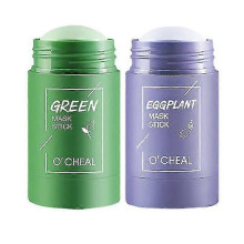 Green Tea Stick Mask Purifying Clay Stick Mask Oil Control Anti-acne