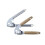 2pcs Stainless Steel Multifunction Garlic Press Crusher Kitchen Ginger Squeezer 1
