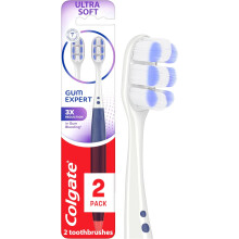 Colgate Ultra Soft Toothbrush 2 Count 1 Pack