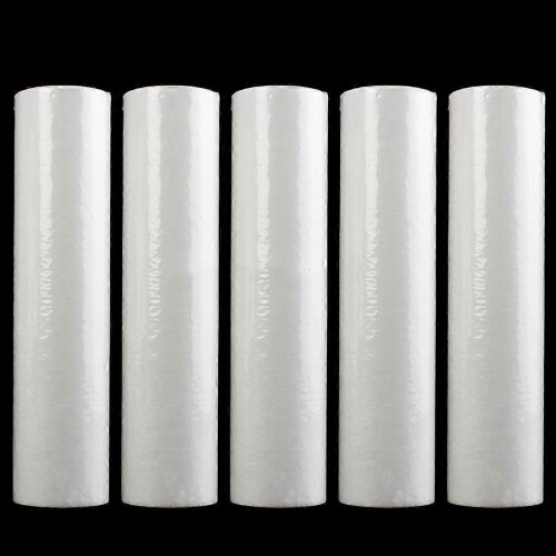 5 Stück Wasser-Sedimentfilter, 5 Mikrometer, 2,5" x 10" Kartuschen 2