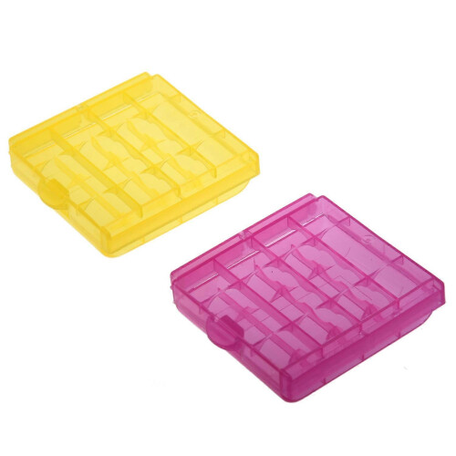 2pcs Battery Compartments Battery Boxes compatible with 4 AAA Batteries 1