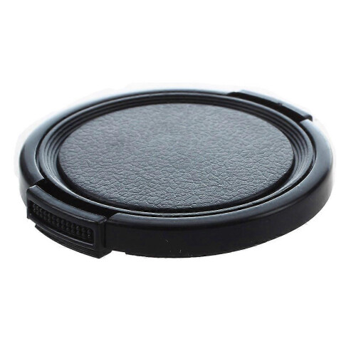 Black Camera Plastic Side Clamp Clip Front Lens Cover Protector 2