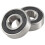 2pcs 6202RS Single Row Deep Groove Ball Bearings 15mm Inner Diameter 35mm Outer Diameter 2