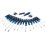 Draper Draper 44 Piece Precision Screwdriver Hex Key and Bit Set | Soft Grip Drivers Hand Tools 2