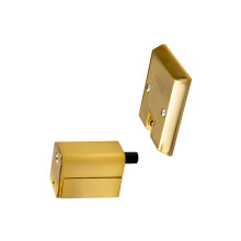 High Quality Metal Floor Door Block Press Lock Mechanism-Gold