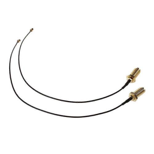 2 τεμάχια καλώδιο pigtail κεραίας WLAN 20cm IPEX HIROSE σε προσαρμογέα SMA Box 2