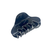 Textured Hair Clip Steady Grip Simple Design-Black small