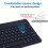 Slim Wireless Bluetooth Keyboard Mouse Combo Set for Laptop Tablet iPad iPhone 8