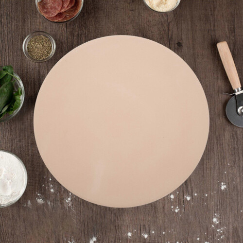 Pedra para pizza extra grossa de 33 cm (13 polegadas) compatível com forno e grelha para cozinhar, assar e grelhar. 1