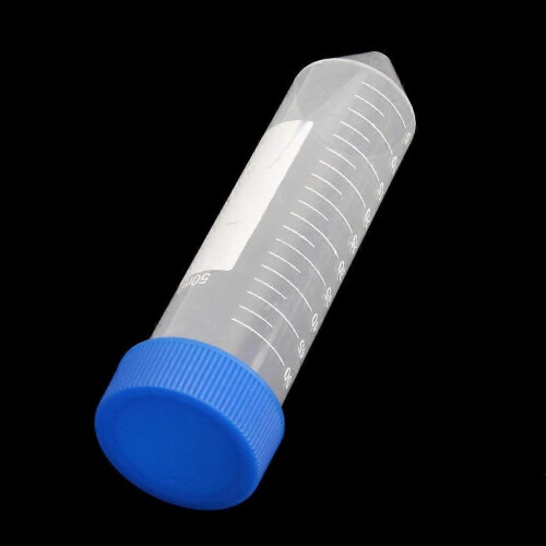 50 Pcs 50ml Plastic Centrifuge Tubes Laboratory Test Containers 1