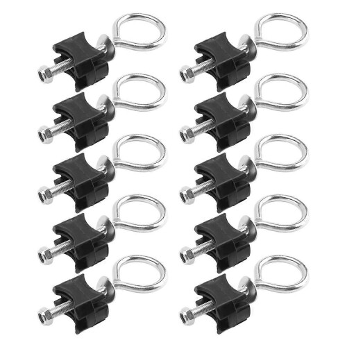 Conjunto de 10 parafusos para trampolim, compatíveis com trampolins grandes e pequenos. 2