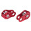 2 Rock Tree Climbing Arborist Fixed Rope Pulley Red 4
