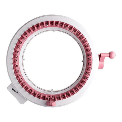 Upper Ring Replacement Pink Needle Sleeve Circle compatible with 48-Needle Knitting Machine Accessories 2