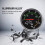 Mechanical Bike Computer 0-60km/h Speedometer Odometer With Red Pointer 3