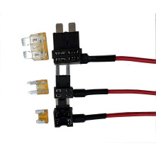 3-pack 12v Car Add-a-circuit Fuse Adapter Mini Tap Atm Apm Blade Fuse Holder