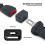 2 Pcs Universal Seat Belt Lock Cover, Prevent Unintended Unlocking 5