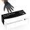 1000 x Medium Black Nitrile Powder Free Gloves 3