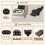 Universal Foot Control Sewing Machine Foot Pedal Controller, compatible with Butterfly, EU Plug Foot Switch 5