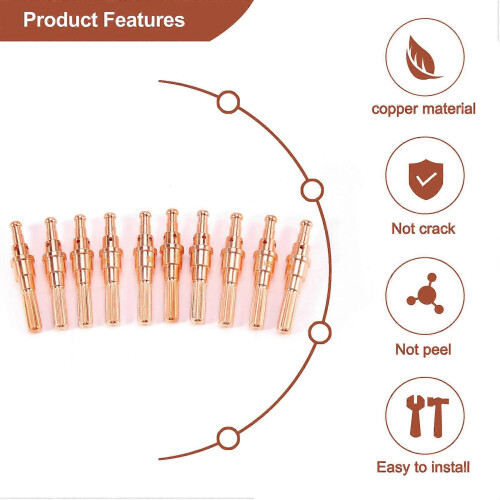 10pcs 9-8215 Electrode compatible with Thermal Dynamics SL60/100 Plasma Cutting Torch 2