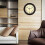 12-inch round retro silent quartz decorative wall clock 5