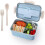 3 Comments Lunch Box with Cutlery For 1