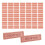 100 Pcs PU Leather Handmade Embossed Textile Labels compatible with Clothing DIY 2
