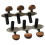 2pcs Guitar Tuner Tuning Buttons compatible with Classical Guitar 2