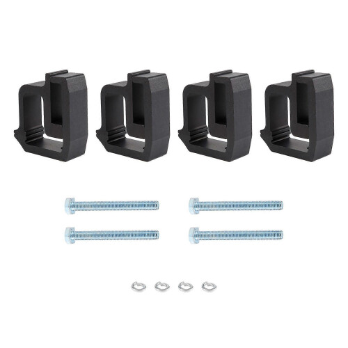 Conjunto de 4 grampos de fixação para capota de caminhonete, caçamba e toldo. 1
